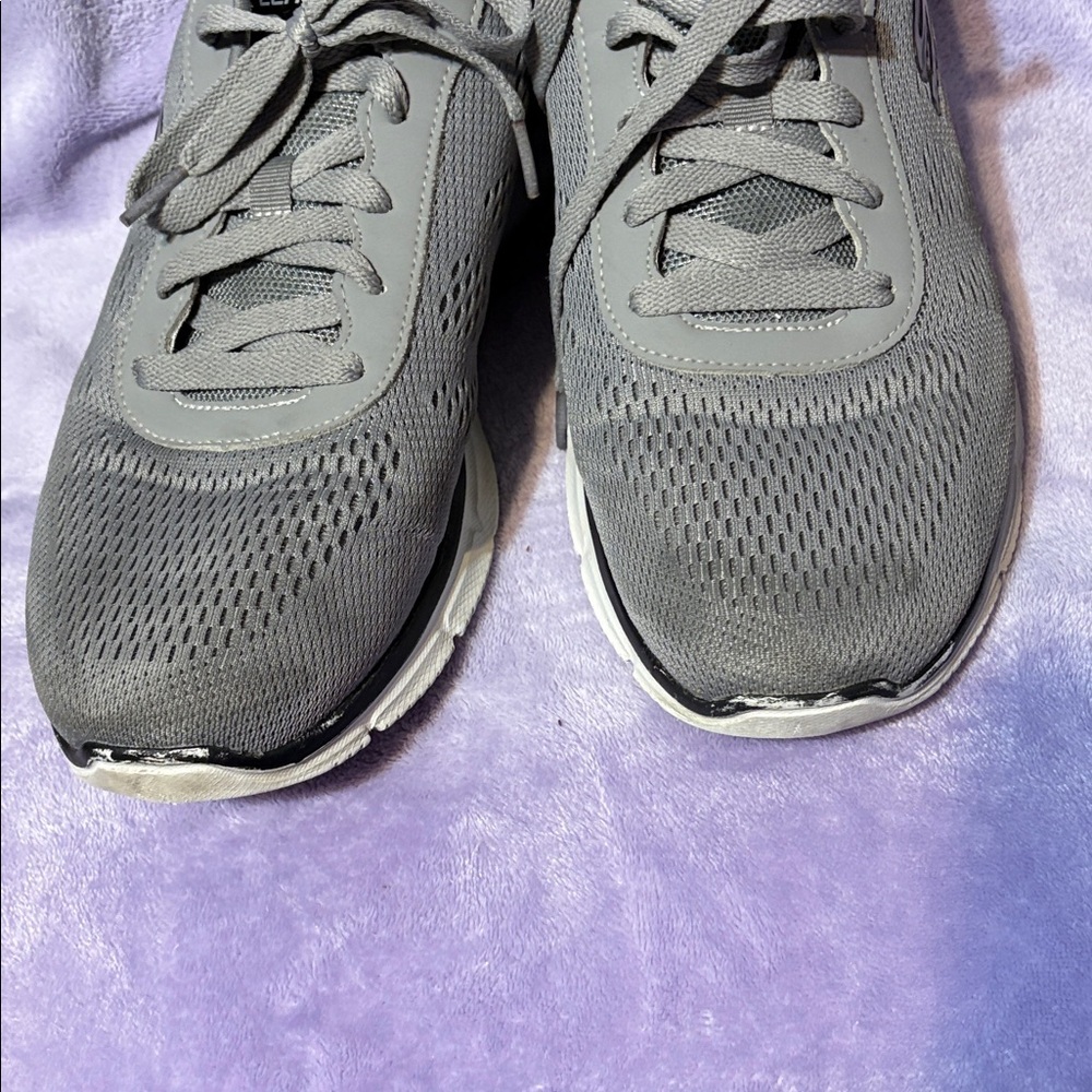 Skechers Men's Charcoal Sneakers - Picture 7 of 9
